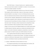 Dissertation : La Qualité De Français, Droit De L'homme ?