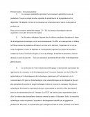 Economie générale: apprécier le degré de développement économique, social et environnemental