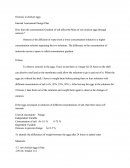 Osmosis in chicken eggs