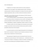 Note De Synthése Paul Merlin