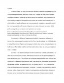 Synthèse SES déficit Public