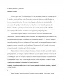 L'opinion Publique N'existe Pas. Pierre Bourdieu