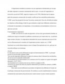 Organisation Mondiale Du Commerce