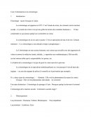 Cour d’introduction à la criminologie