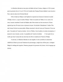 la machine infernale cocteau dissertation la machine infernale cocteau dissertation
