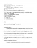 Fiche D'activité: rédaction d'une Déclaration De Succession