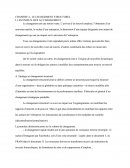 Le Changement Structurel