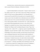 Commentaire de texte : Exposé des motifs du projet de loi constitutionnelle relatif à la durée du mandat du Président de la République : Référendum du 24/09/2000