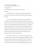 Commentaire d'arrêt: Conseil Constitutionnel, décision n° 2010-605 DC Du 12 Mai 20102