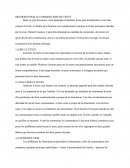 Methode pour le commentaire de texte