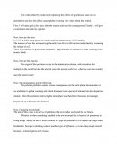 Commentaire sur le réchauffement climatique (document en anglais)
