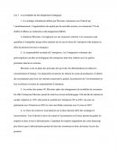 Les modalités de développement stratégique