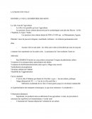 La France dans les villes: la définition de la ville, la géohistoire des mots