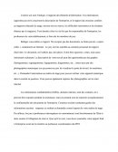 Préparation du rapport sur les tâches assignées au stagiaire