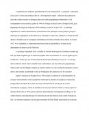 La politique d'apartheid