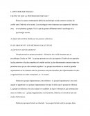 Psychologie Sociale