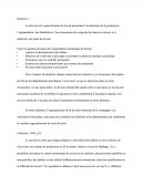 En quoi l’entreprise Assurances Sécuriplus correspond aux principes de la division du travail et de l’organisation scientifique du travail ?