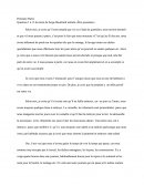 Étude du texte de Serge Bouchard Être Poussière