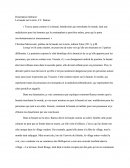 Dissertation: La Beauté Sur La Terre Camuz
