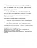 Corpus de texte: " Le père Goriot " de Honoré de Balzac 1835 , Illusions perdues de Balzac 1836-1843 et pour finir " Les trois mousquetaires " d'Alexandre Dumas "