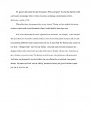 Idea Of Progress -( Anglais Synthèse)