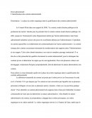 Dissertation : La Place Du Critère Organique Dans La Qualification Administrative Des Contrats Administratifs