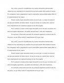 Comment les échanges internationaux peuvent-ils influencer le comportement de ceux qui voyagent? (document en espagnol)