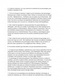 Dissertation Bac Français 2008: le roman