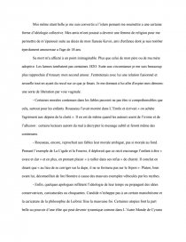Dissertation sur la morale des fables