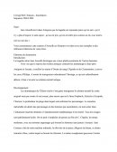 Corrigé BAC Français - Dissertation - séquence THEATRE : Citation D'Anouilh - Antigone - La Tragédie Est Reposante