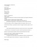 Devoir Italien- Cned Bts Tourisme 1ere Année