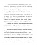 En quoi l'homme doit-il être responsable? Devant l'instance pénale, comment comprendre la notion de responsabilité? Pour qui entre-t-elle en vigueur? L'homme est-il toujours responsable?