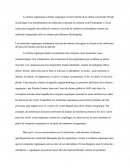 La chimie organique