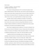 Fiche De Lecture: L’enquête et ses méthodes – L’observation Directe