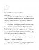 Lettre De Motivation D'alternance