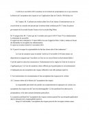 Commentaire D'arrêt : Cour De Cassation, 4 Novembre 2010: la responsabilité du fait des choses