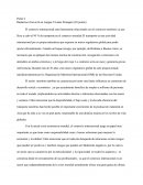 Devoir espagnol: le commerce international