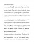 Étude d'un passage du roman Suppléments au voyage de Bougainville de Denis Diderot: Pleurez, malheureux Tahitiens