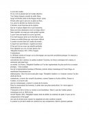 Commentaire sur Théophile Gautier