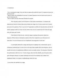 Conclusion Rapport De Stage En Batiment Note De Recherches Vb74 Conclusion Rapport De Stage En Batiment Note De Recherches Vb74