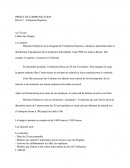 Projet De Communication Devoir 1 : Entreprise Depireux