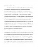 Compte Rendu Critique: Cormier, Solange (2006), « Le feedback », La Communication et la Gestion