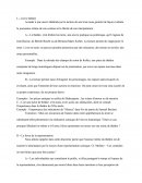 Dissertation: Lire Ou Regarder le Théâtre?