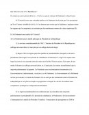 Qui Fait La Loi Sous La 5ème République