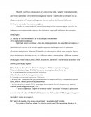 Fiche de synthèse: l'analyse concurrentielle