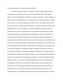Étude d'un texte s'intitulant: vivre auprès d'un proche malade