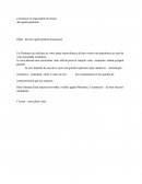 Demande d'admission par l'agent d'assurance générale