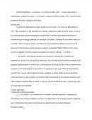 Lecture analytique et commentaire composé du poème « Au Lecteur » extrait des Fleurs du Mal, 1857 de Baudelaire