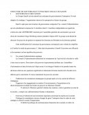 Structure de gouvernance et politique sociale de Sanofi