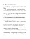 Analyse Diagnostique Des Marchés étrangers